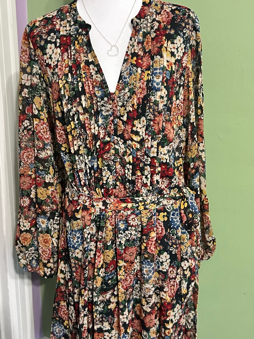 MSK Floral Dress